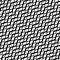 Grid, mesh with wavy, criss-cross, zig-zag lines