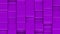 Grid of purple cubes. Medium shot. 3D computer generated background image