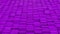 Grid of purple cubes. Wide shot. 3D computer generated background image