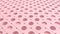 Gridal perforated cube boxes background. Abstract background with stack of pastel pink cubes, 3d rendering