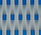 Gridded facade