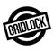 Gridlock rubber stamp