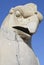 Griffin head at the ruins of Persepolis in Shiraz, Iran.