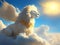 Griffin\\\'s Flight: Breathtaking Images of Clouds, Sky, Sun, and Legendary Beings