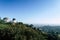 Griffith Observatory in Hollywood Los Angeles, view of the telescope sign