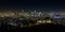 Griffith Observatory at Night with Los Angeles Skyline