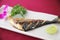 Grill Mackarel fish , japanese food