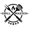 Grill master icon vector set. BBQ illustration sign collection. Grill menu symbol or logo.