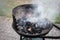 Grill - smoke, barbecue