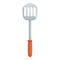 Grill spatula icon, cartoon and flat style