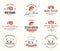 Grill Steak Labels, and Design Elements. Steaks for BBQ and Grill Steakhouse Labels