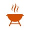 Grill vector icon