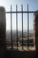 Grille at the Suda castle in Tortosa. Catalonia, Spain