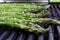 Grilled asparagus