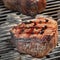 Grilled Beef Fillet Medallions On The Flaming Barbecue Grid