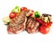 Grilled Beef Steak with Vegetables