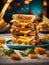 Grilled Cheese sandwich with a crisp, buttery exterior and gooey cheese center