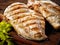 Grilled chicken fillets