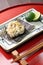 Grilled cod milt, japanese cuisine
