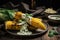 grilled corn, paired with creamy and tangy homemade basil mayo