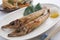 Grilled Dried Fish, Japanese Food