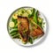 Grilled Fish And Vegetables: A Delicious And Healthy Dish