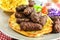Grilled Ground Beef Kebab - a set of photos showing a traditional, homemade grilled kebab