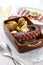 Grilled octopus with potatoes, polvo lagareiro, Portuguese cuisine
