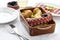 Grilled octopus with potatoes, polvo lagareiro, Portuguese cuisine