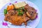 Grilled pork chop rice - famous Vietnamese traditional food