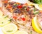 Grilled red snapper