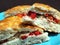 Grilled Sandwich with strawberry and mackerel