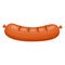 Grilled sausage icon