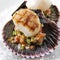 Grilled Scallops with Salsa