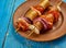 Grilled Shrimp and Andouille Sausage Kabobs