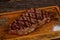 Grilled strip loin steak