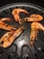 Grilling Whole Shrimp