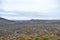 Grim and harsh landscape in the northeastern highland area of Iceland