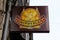 Grimbergen Belgium abbey beers sign logo on wall facade bar text brand restaurant pub