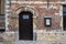 Grimbergen, Flemish Brabant Region - Belgium - Door and entrance of the District Court house