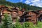 Grimentz summer townscape