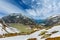 The Grimsel Pass summer landscape with lake, Switzerland