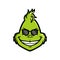 Grinch emoji Smiling Cool Face icon