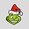 Grinch emoticon emoji Winking Face