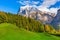 Grindelwald, Switzerland valley and mountains view