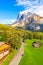 Grindelwald, Switzerland village and mountains view