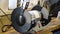 Grinding wheels grinding machine. Electric sharpened. Type of equipment for sharpening tools