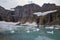 Grinnell Glacier at Glacier National Park