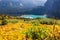 Grinnell Lake, Montana in Autumn