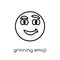 Grinning emoji icon from Emoji collection.